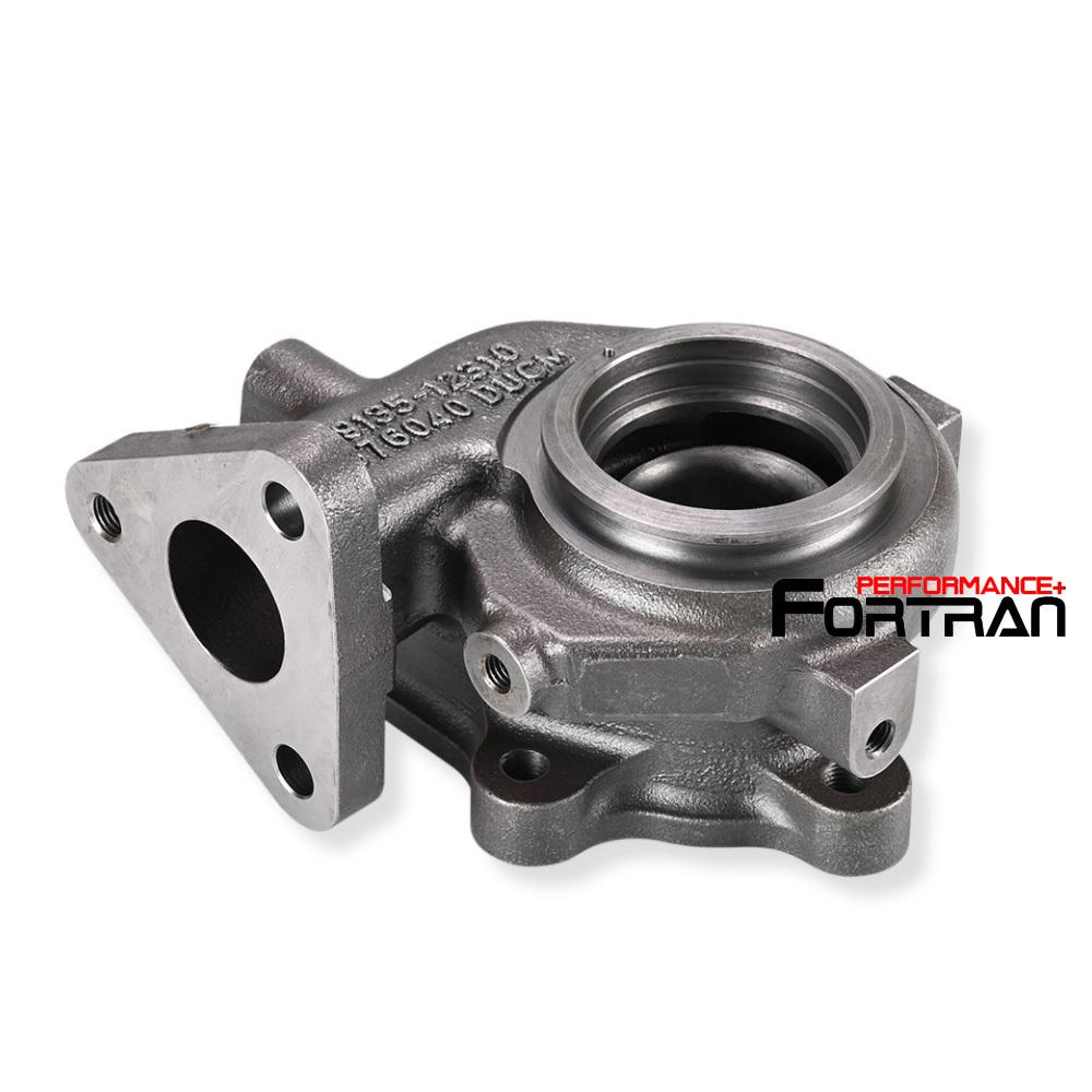 渦龜排龜 鐵殼 Turbine housing for FUSO CANTER 4M40T TF035HM-細節圖2