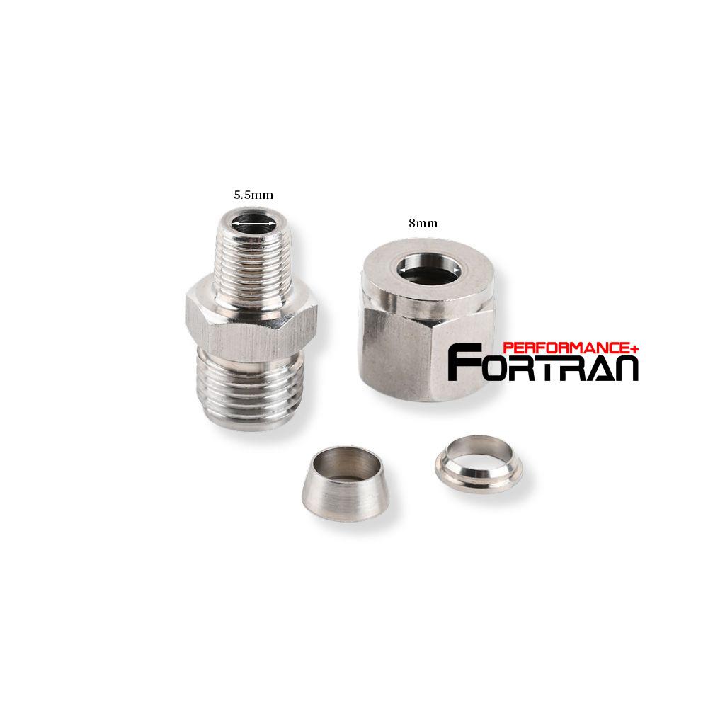 白鐵轉接頭 for Defi Apexi 排溫感測器 sersor adapter 1/8NPT-細節圖2