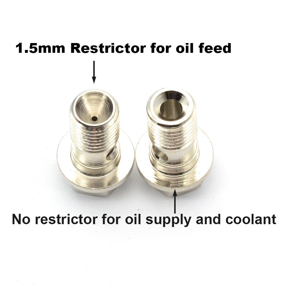6AN 冷卻水魚眼螺絲 Banjo Bolt Kit Suarbu TF035 TD04 TD05 M12X1.25mm-細節圖2