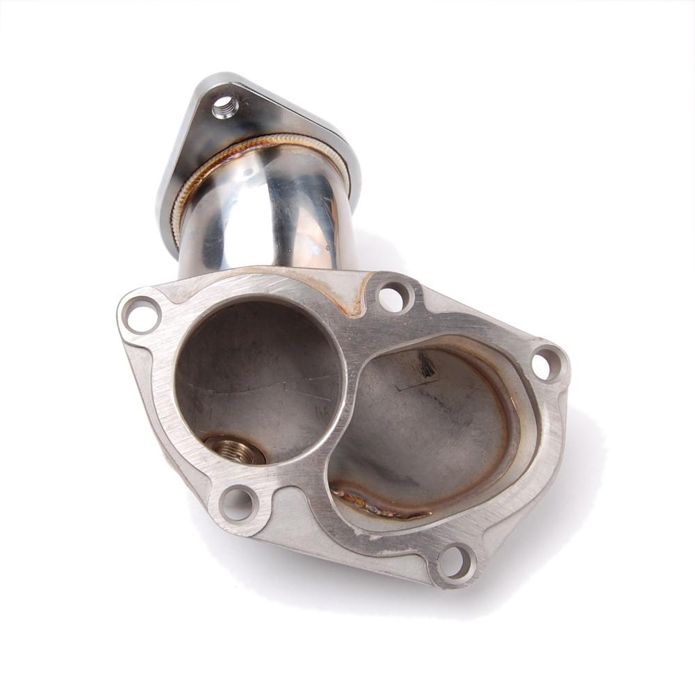 Turbo Dump Pipe Mitsubishi Lancer EVO 7~9 Wax Stainless-細節圖3
