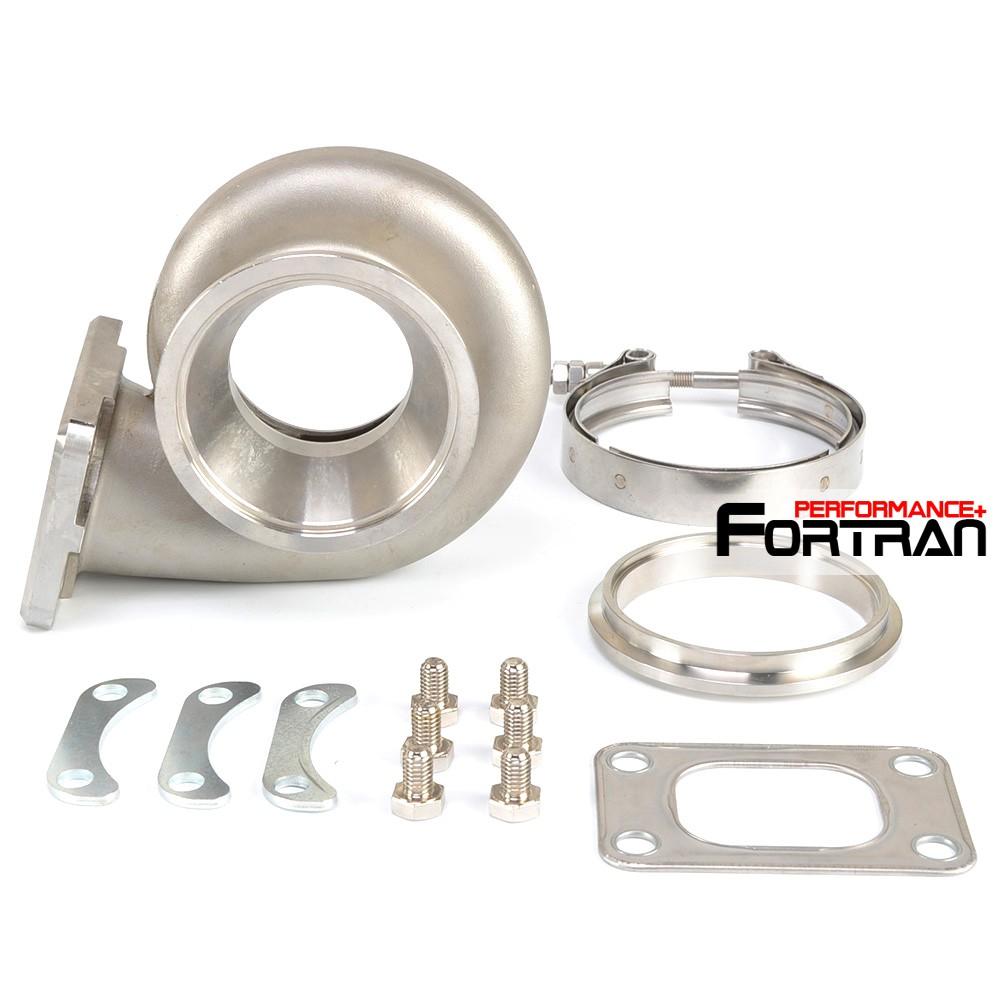 白鐵渦輪排龜 For Garrett GT2835 / GT3071 / GT2971R T25 V-band .63-細節圖3