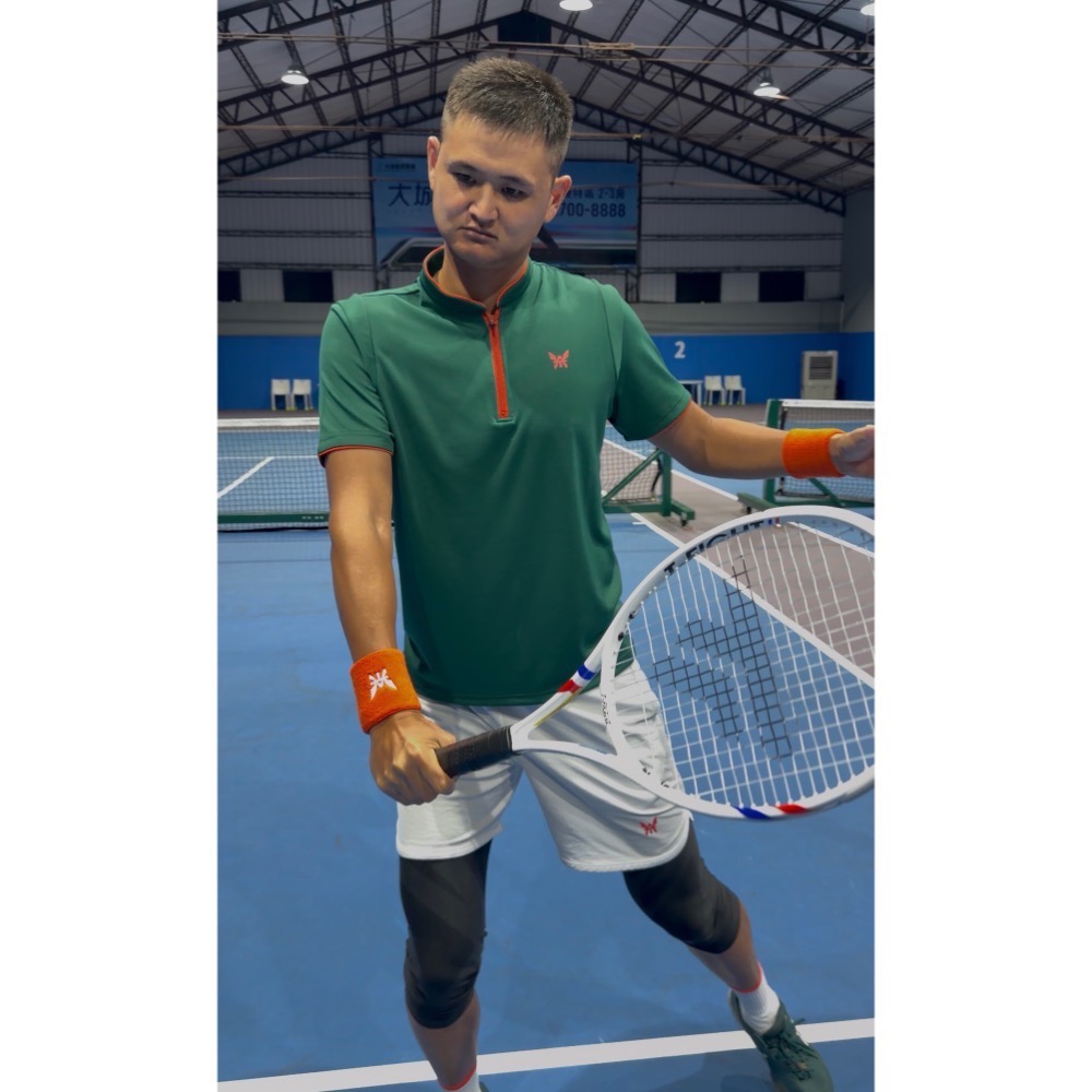 2026新款實戰網球運動上衣 藍/綠-規格圖3