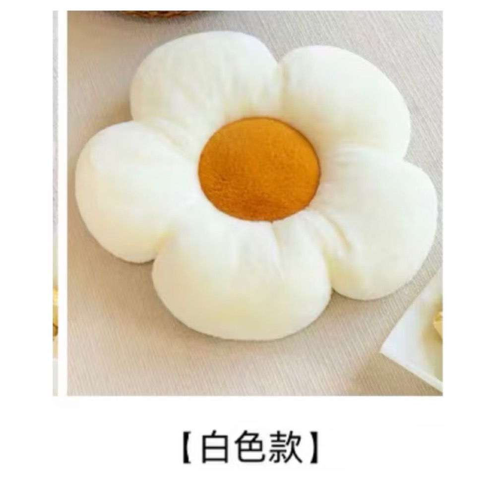 花朵抱枕 坐墊 午睡枕 療癒 小花 小物-細節圖6