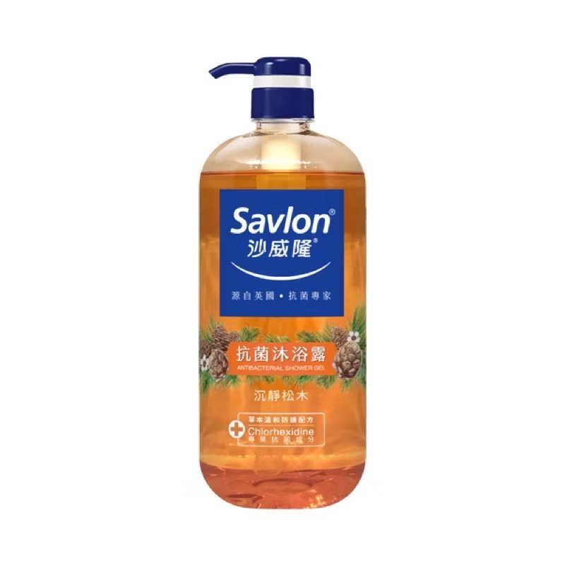 沙威隆 抗菌沐浴露系列 3款任選 1000ml 松木｜馬鞭草｜綠茶-規格圖5