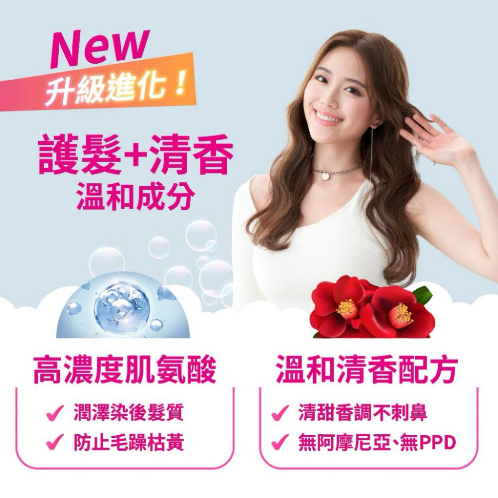 卡樂芙 泡沫染髮劑01芒果奶酪金棕-細節圖3