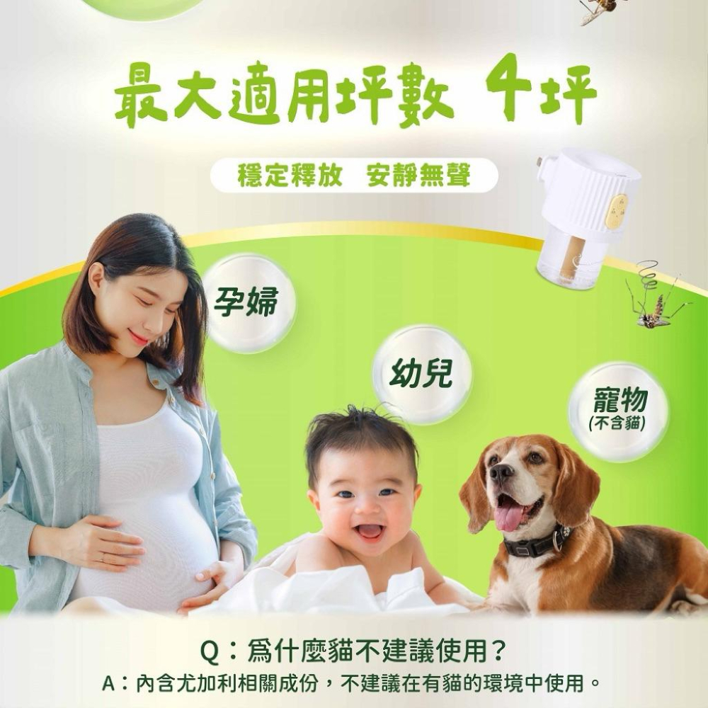 鱷魚 草本電蚊香液+器組 (1器+1液)-細節圖6