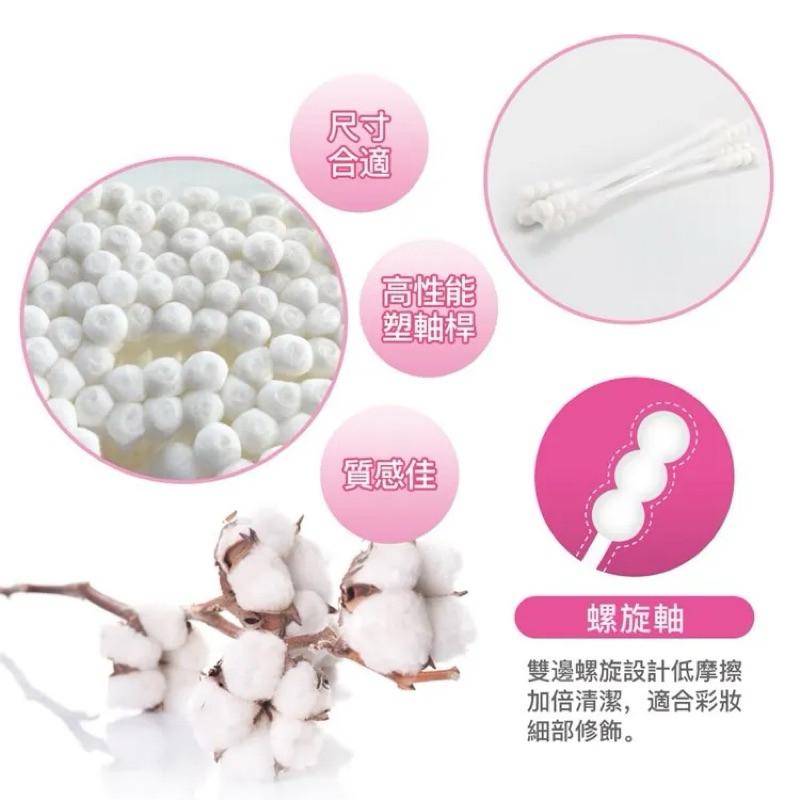 奈森克林 螺旋棉花棒(400支/盒)【24h百貨網】-細節圖4