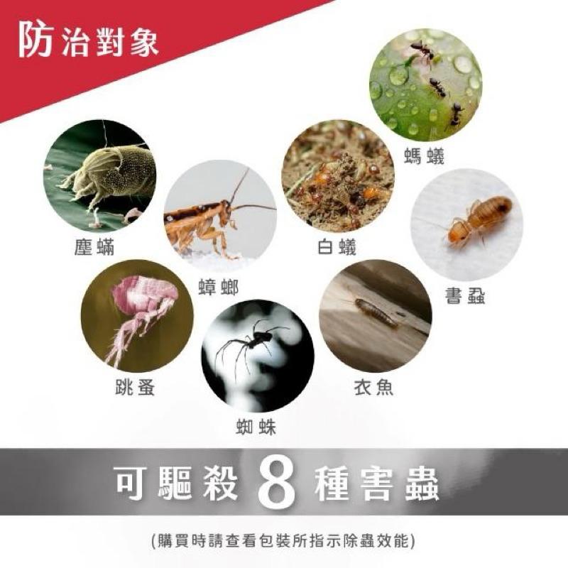 必安住 白蟻 衣魚 殺蹣滅蟑劑30g｜適用9-12坪「0622」-細節圖3