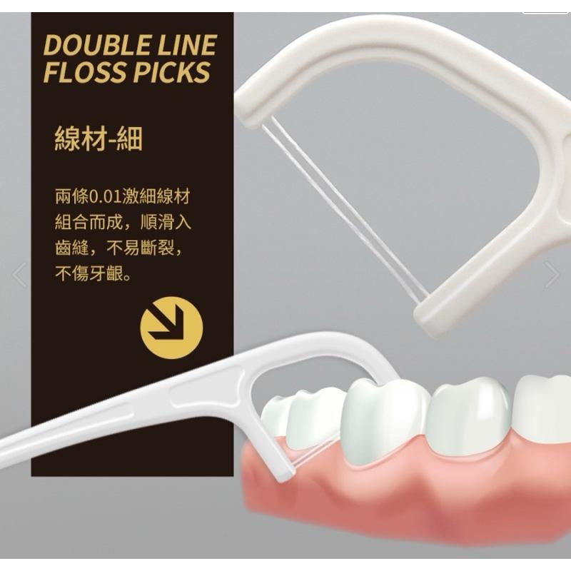 奈森克林 雙線牙線棒200支盒裝 （內附分裝外出盒）【24h百貨網】-細節圖5