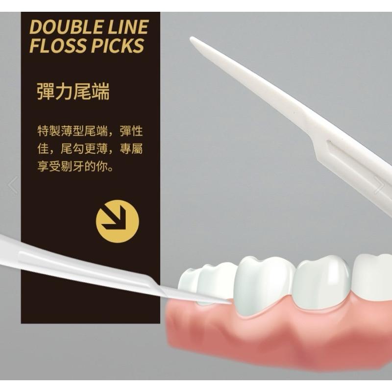 奈森克林 雙線牙線棒200支盒裝 （內附分裝外出盒）【24h百貨網】-細節圖6