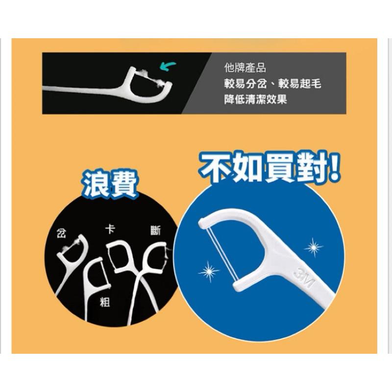 3M 雙線 細滑牙線棒 散裝超值量販包 128支入【24h百貨網】-細節圖7