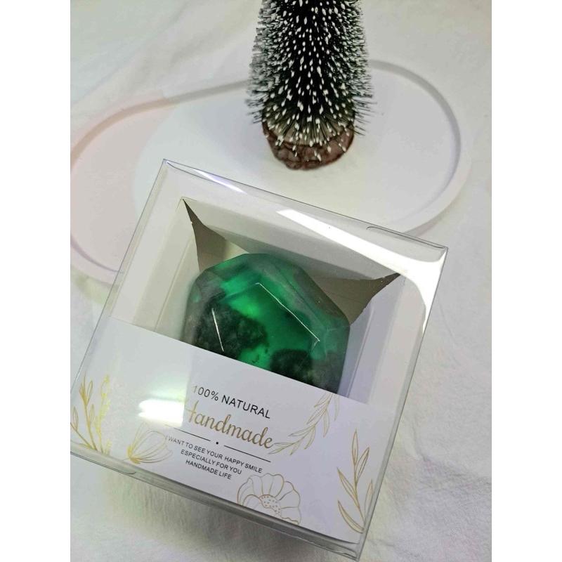 海洋寶石手工皂 單顆 禮盒裝 💎獨一無二💎 70g+-5g 送禮自用兩相宜【24h百貨網】-細節圖2