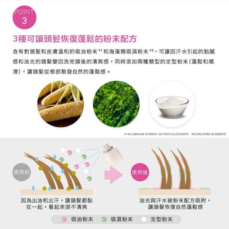 LUCIDO樂絲朵-L乾洗髮控油噴霧 晨露花果香 70g【24h百貨網】-細節圖5