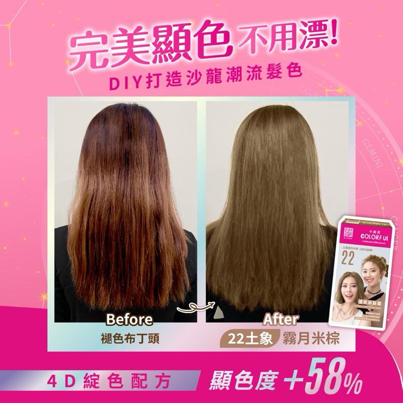 卡樂芙 22土象 霧月米棕．優質染髮霜【24h百貨網】-細節圖3