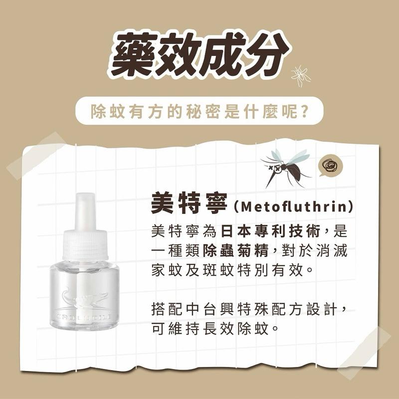 鱷魚 水性電蚊香液 單罐入「1217」-細節圖3
