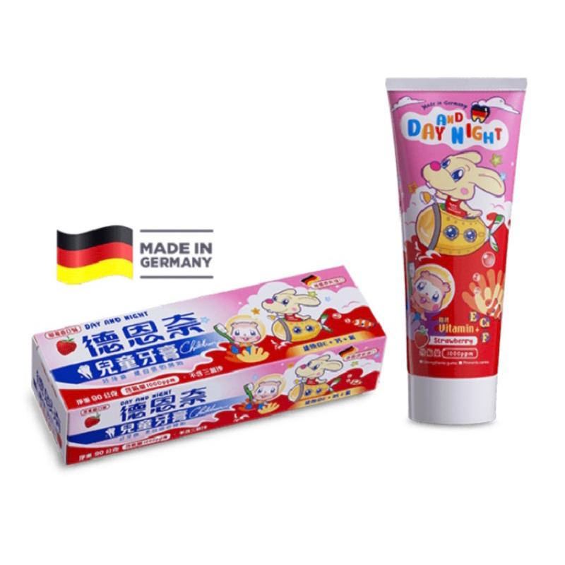 德恩奈 兒童牙膏 90g 草莓/水蜜桃 兩種味道【24h百貨網】-細節圖3