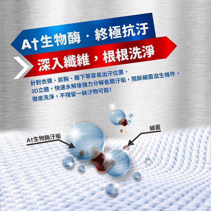 加倍潔 生物酶 洗衣膠囊-除菌消臭/藍(288g/24顆入）【24h百貨網】-細節圖3