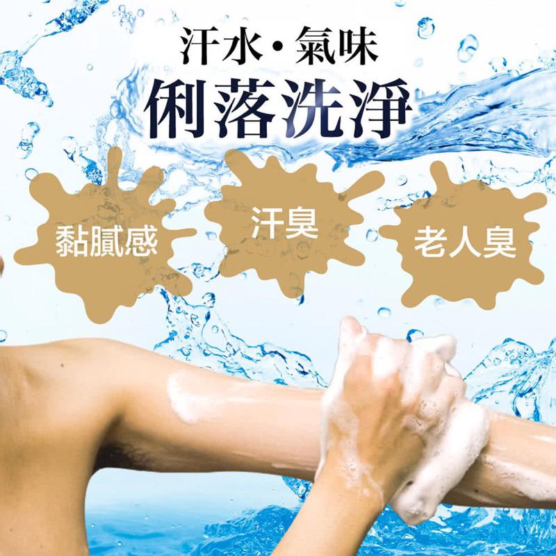 LUCIDO倫士度 去味沐浴露補充包380ml【24h百貨網】-細節圖4