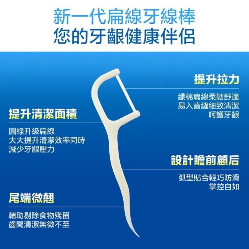 奈森克林 扁線牙線棒/薄荷味(50支/200支/袋) 3款【24h百貨網】-細節圖4