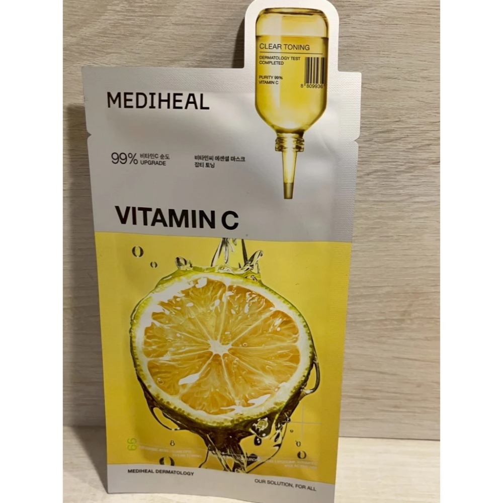 [MEDIHEAL] 維他命C亮白保濕導入精華面膜(無盒裝)-規格圖1