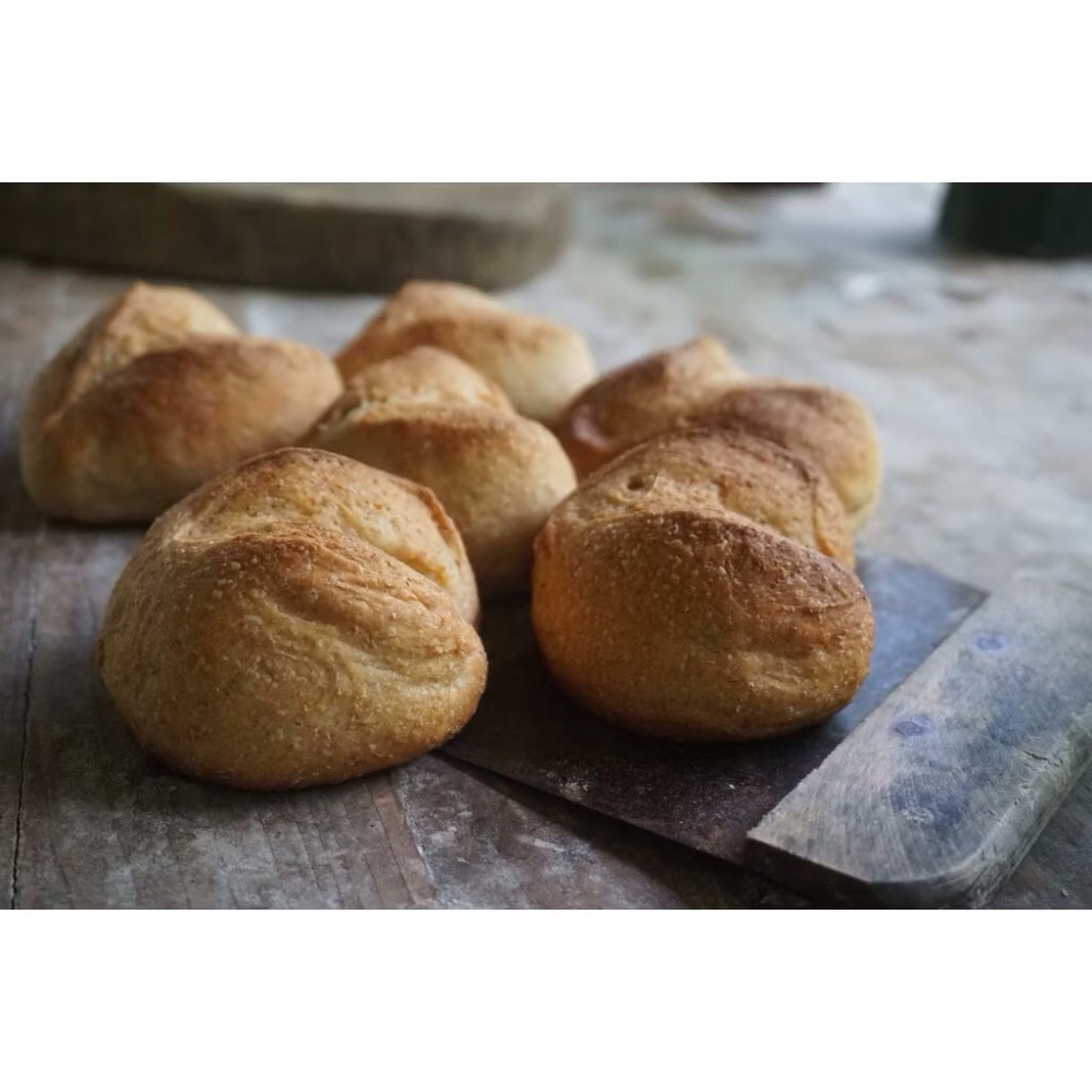 【🇮🇹義大利爸爸】原味愛心餐包｜無糖無油｜全麥粉｜天然酵母麵包｜手工全麥麵包-細節圖3