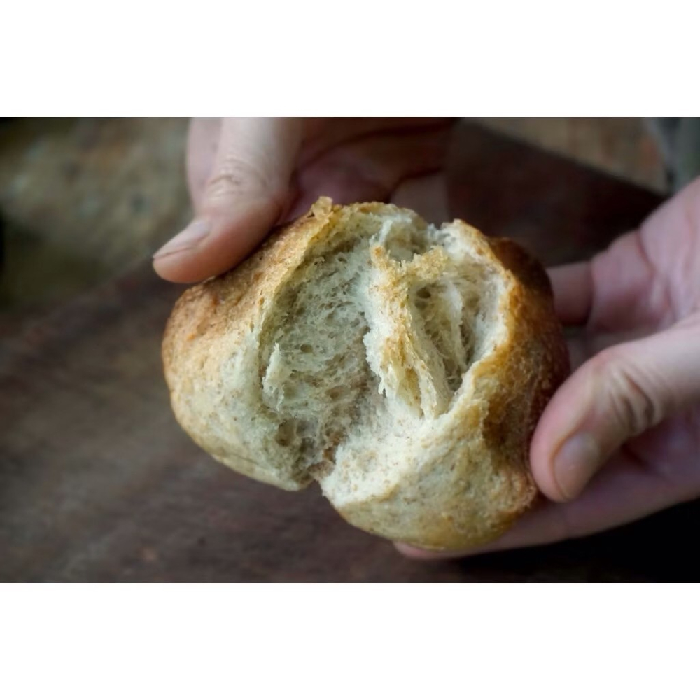 【🇮🇹義大利爸爸】原味愛心餐包｜無糖無油｜全麥粉｜天然酵母麵包｜手工全麥麵包-細節圖4