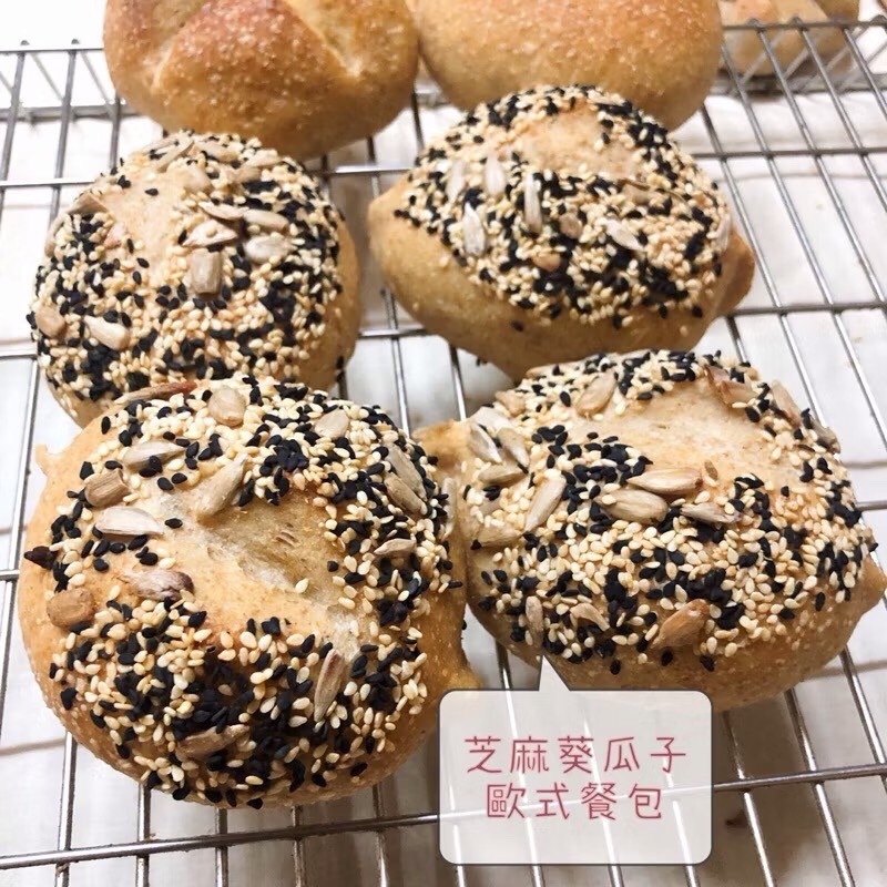 【🇮🇹義大利爸爸】歐式無糖無油小餐包｜5口味｜全麥麵包｜手工麵包-規格圖1