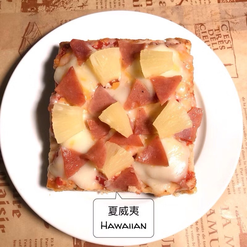 【🇮🇹義大利爸爸】方形厚切🍕羅馬披薩| 義式手作披薩｜早餐小朋友點心｜冷凍小披薩 瑪格麗特-規格圖1