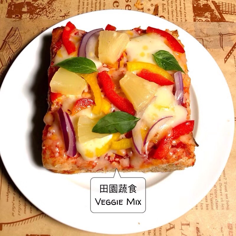 【🇮🇹義大利爸爸】方形厚切🍕羅馬披薩| 義式手作披薩｜早餐小朋友點心｜冷凍小披薩 瑪格麗特-規格圖1