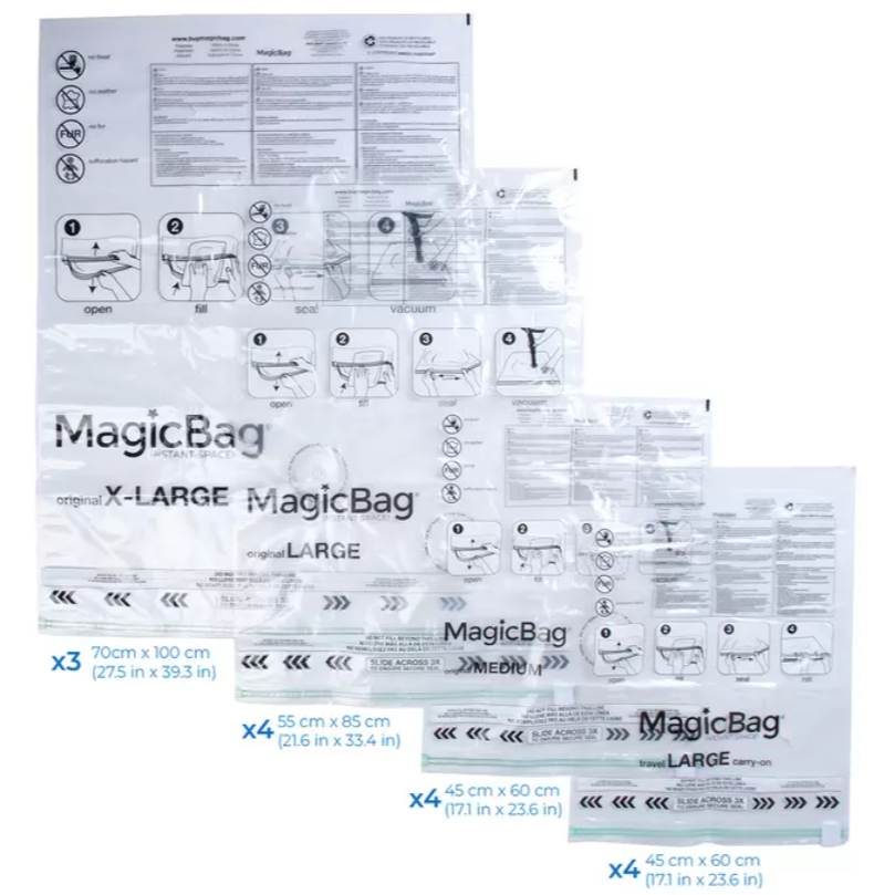 [ 好市多costco代購 ] MagicBag 真空壓縮收納袋 15入 商品編號:#1600355-細節圖5