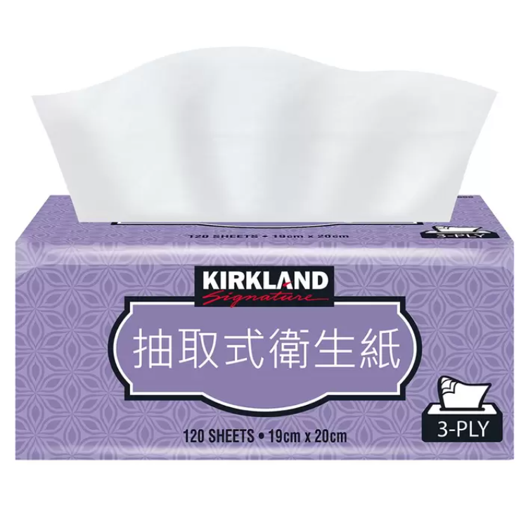 [ 好市多costco代購 ] 科克蘭 三層抽取衛生紙 120抽 X 72入 商品編號:#189999-細節圖4