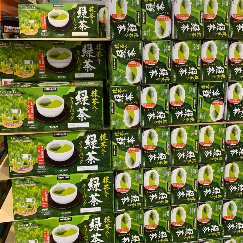 [ 好市多costco代購 ]科克蘭 日本綠茶包 1.5公克 X 100入 商品編號:#1169345-細節圖2