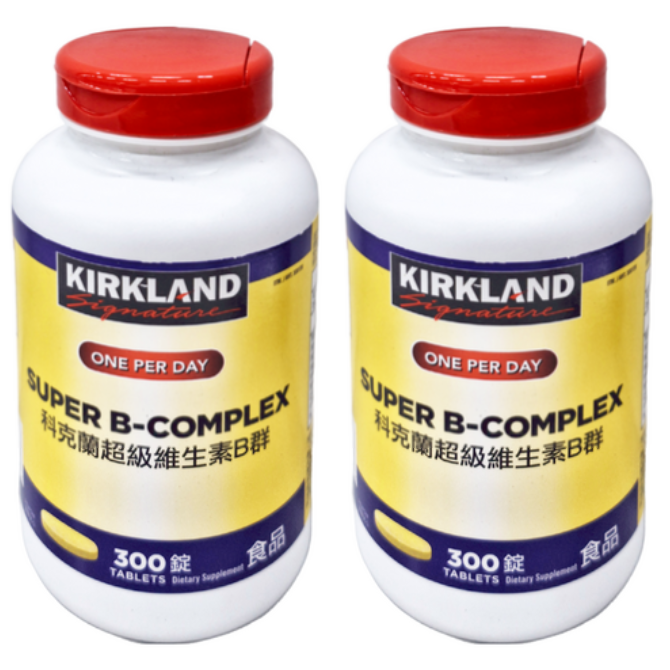 [ 好市多costco代購 ]Kirkland Signature科克蘭超級維生素B群300錠商品編號:#338120-細節圖2