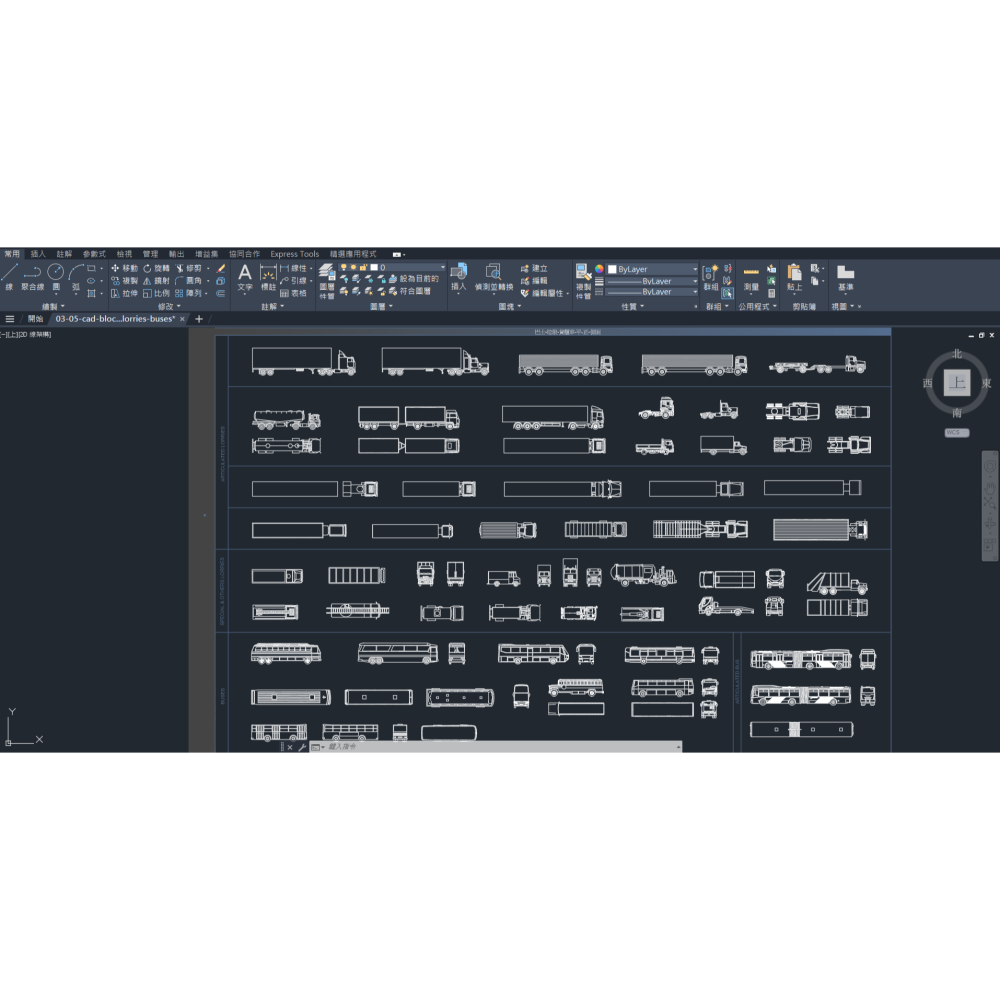Cad Blocks圖庫9/4/46-室內/建築設計-施工用-重型汽車飛機圖(附/贈送64G USB)下單詳閱-商品描述-細節圖2