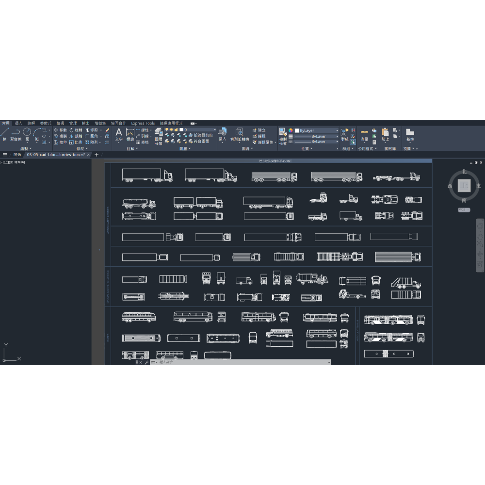 Cad Blocks圖庫9/4/46-室內/建築設計-施工用-重型汽車飛機圖(附/贈送64G USB)下單詳閱-商品描述-規格圖6