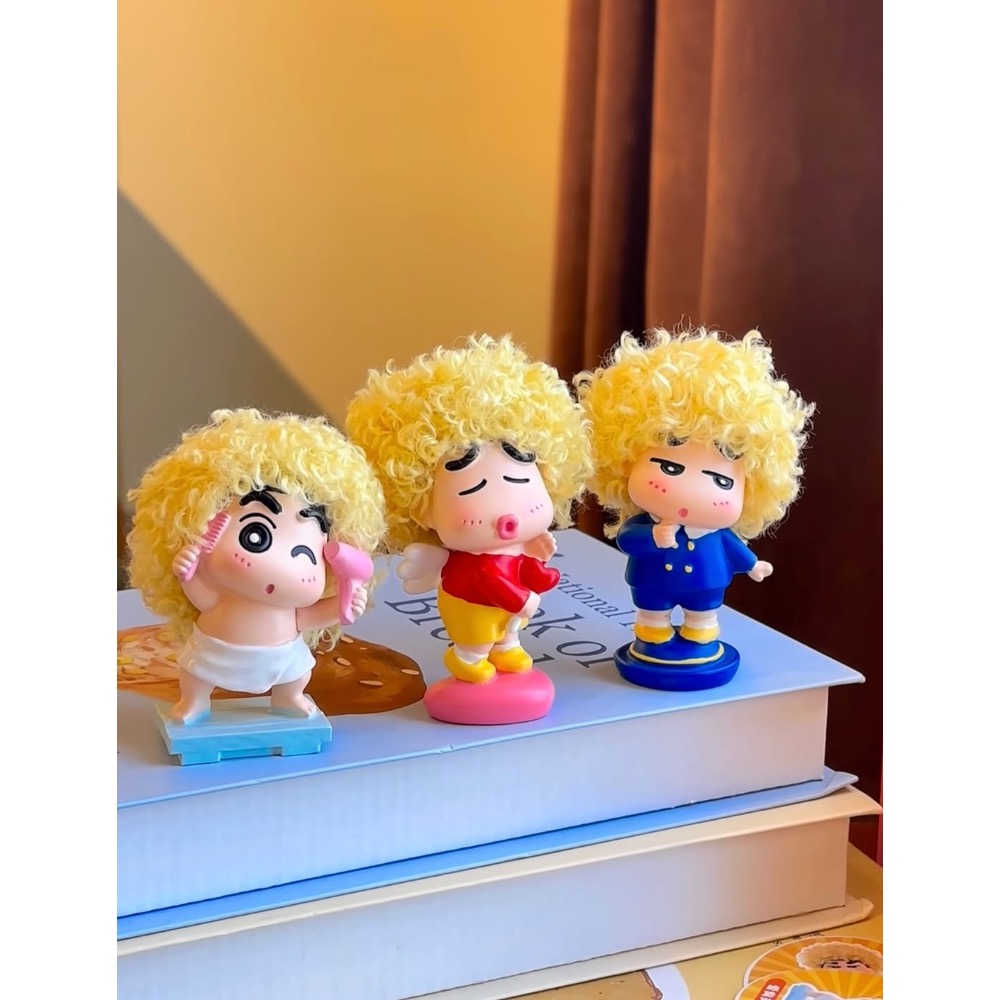 【蠟筆小新】萌新出擊爆炸頭盲盒-細節圖5