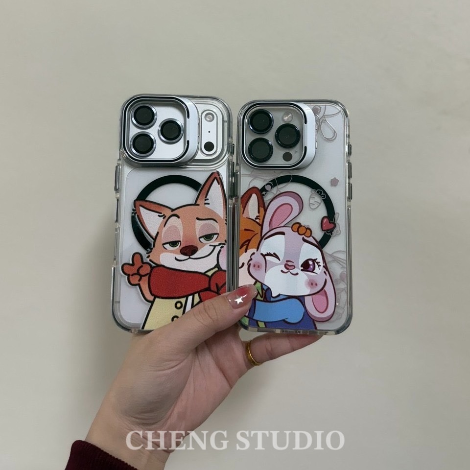 熱銷🔥情侶款對殼📱防摔鏡頭支架殼【二入組】｜下單備註兩個型號✔️可不同型號-細節圖5