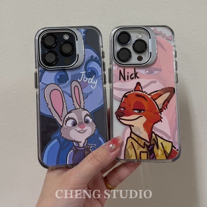 熱銷🔥情侶款對殼📱防摔鏡頭支架殼【二入組】｜下單備註兩個型號✔️可不同型號-規格圖6