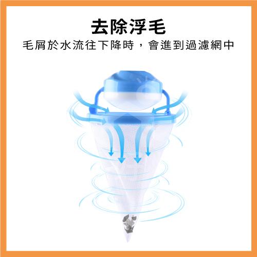 洗衣過濾網 洗衣機過濾袋【Ho覓好物】【8821631】毛髮過濾網 洗衣機濾網 除毛器 洗衣機集毛器 除毛屑器-細節圖2