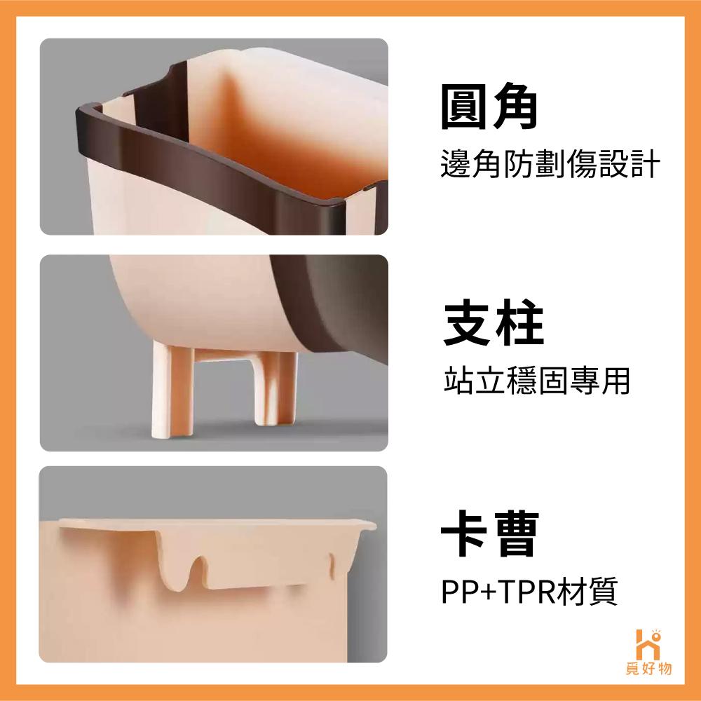 掛式垃圾桶 廚餘桶 壁掛垃圾桶 Ho覓好物【8851457】廚餘收納桶 廚房垃圾桶 廚餘垃圾桶 折疊垃圾桶-細節圖4