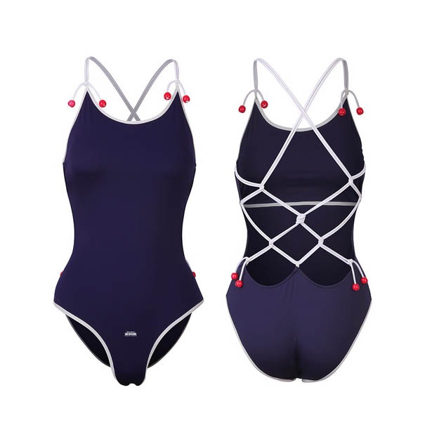 【特物魔屋｜賣家實拍】得體社 樱桃結衣日系繩縛制服水手服上衣JK學院學生風死庫水 兩件式 高叉緊身露背 泳衣泳裝-規格圖9