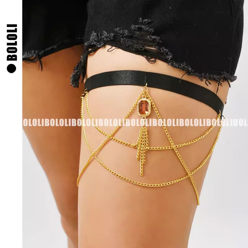 【特物魔屋｜賣家實穿】BOLOLI獨立設計 COSPLAY 古埃及阿努比斯胡狼套裝 高叉緊身網紗透膚綁帶-規格圖9