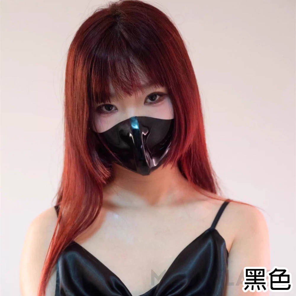 【特物魔屋】海苔喵嗚 乳膠多色3D立體剪裁貼和小臉乳膠口罩COSPLAY情趣戀物面罩-細節圖2