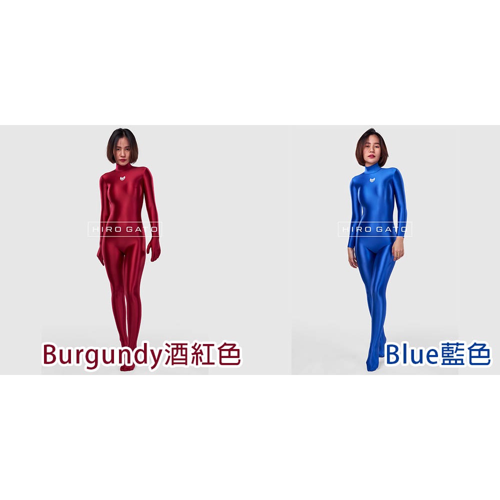 【特物魔屋】HIRO GATO 緞面氨綸連身緊身衣 高領包手包腳緊身衣 背後拉鍊緊身衣 泳衣泳裝 可客製化-細節圖6