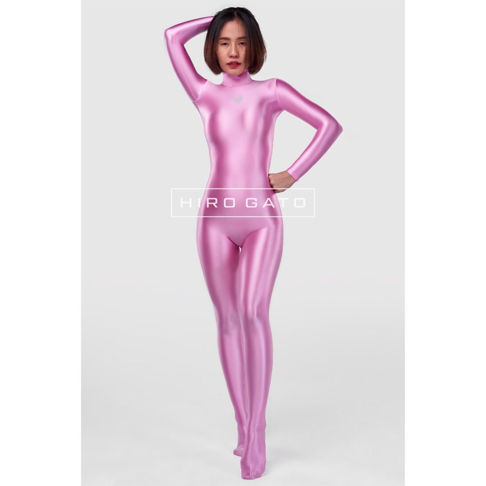 【特物魔屋】HIRO GATO 緞面氨綸連身緊身衣 高領包手包腳緊身衣 背後拉鍊緊身衣 泳衣泳裝 可客製化-規格圖8