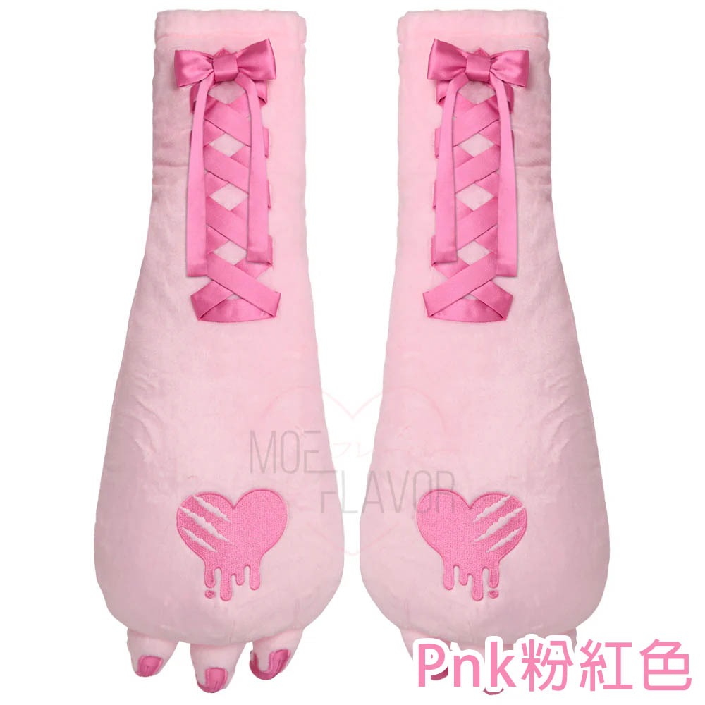 【特物魔屋】 MOEFLAVOR COSPLAY角色扮演 手套袖套 熊爪 動物手套 愛心綁帶暴力熊布偶熊爪-細節圖3