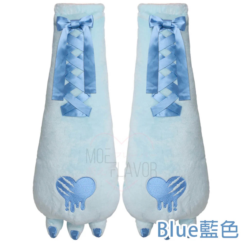 【特物魔屋】 MOEFLAVOR COSPLAY角色扮演 手套袖套 熊爪 動物手套 愛心綁帶暴力熊布偶熊爪-細節圖4