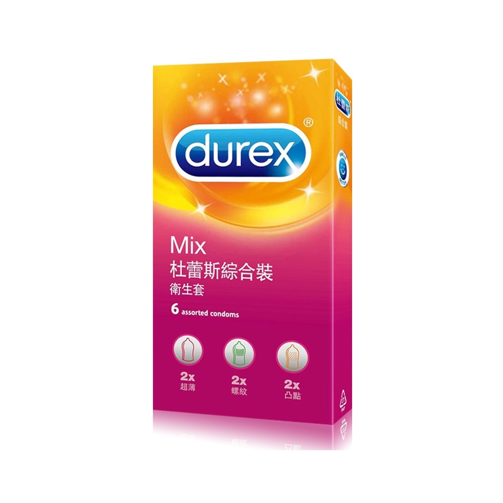 【1010SHOP】杜蕾斯 DUREX  保險套 衛生套 避孕套 超薄 超潤滑 雙悅愛潮 飆風碼 螺紋 凸點 輕薄幻影-規格圖1