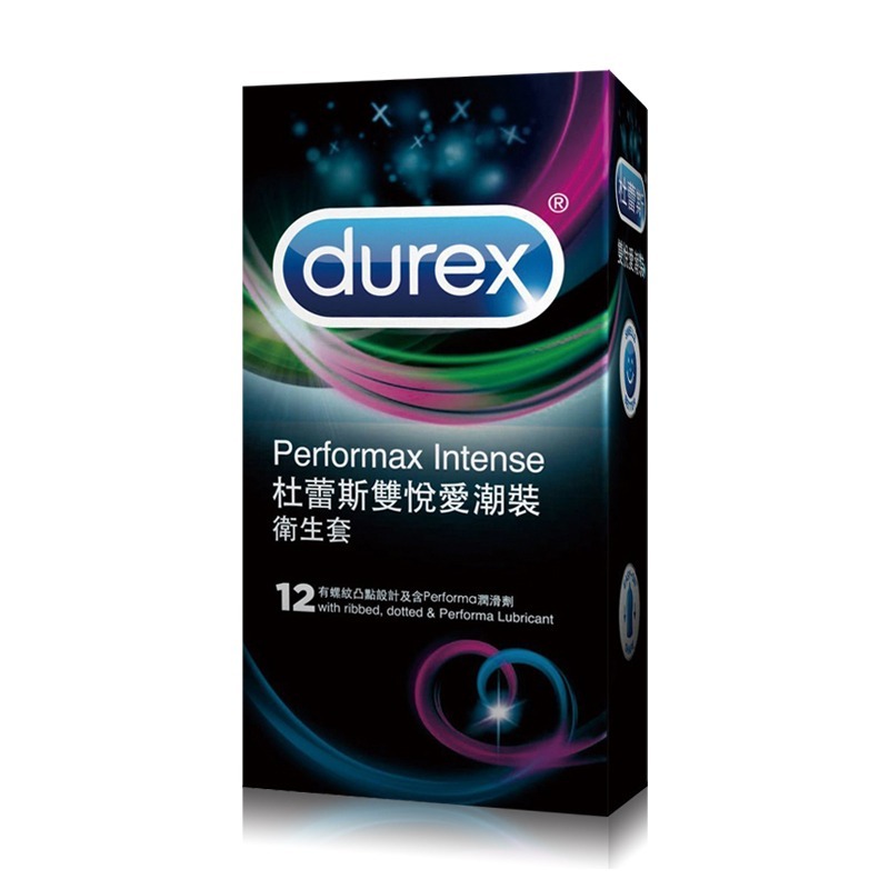 【1010SHOP】杜蕾斯 DUREX  保險套 衛生套 避孕套 超薄 超潤滑 雙悅愛潮 飆風碼 螺紋 凸點 輕薄幻影-規格圖11