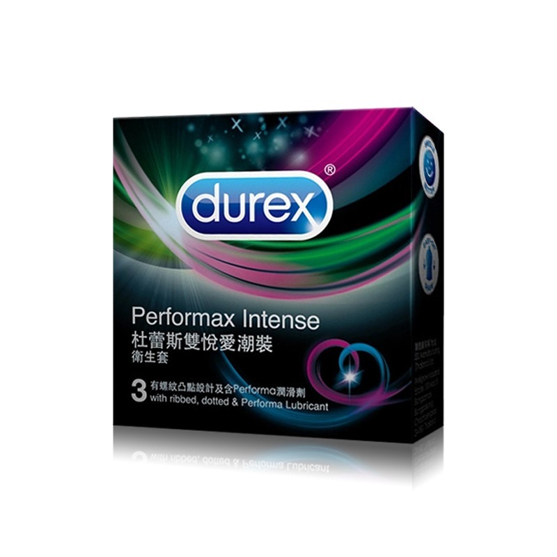 【1010SHOP】杜蕾斯 DUREX  保險套 衛生套 避孕套 超薄 超潤滑 雙悅愛潮 飆風碼 螺紋 凸點 輕薄幻影-規格圖12